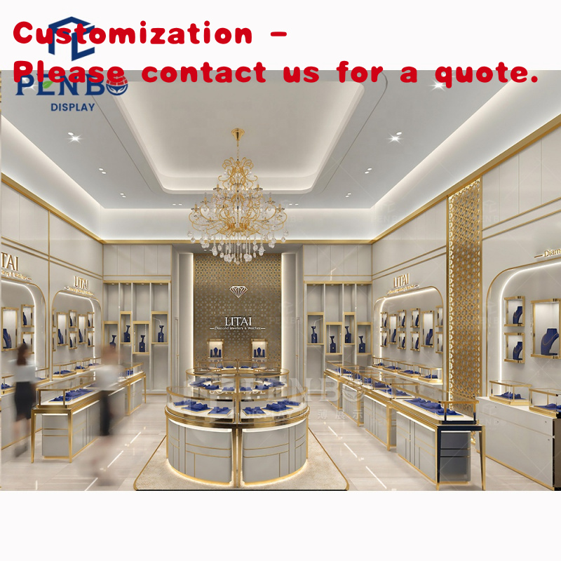 Jewelry And Watches Store - На заказ. Роскошный ювелирный магазин, витрина,