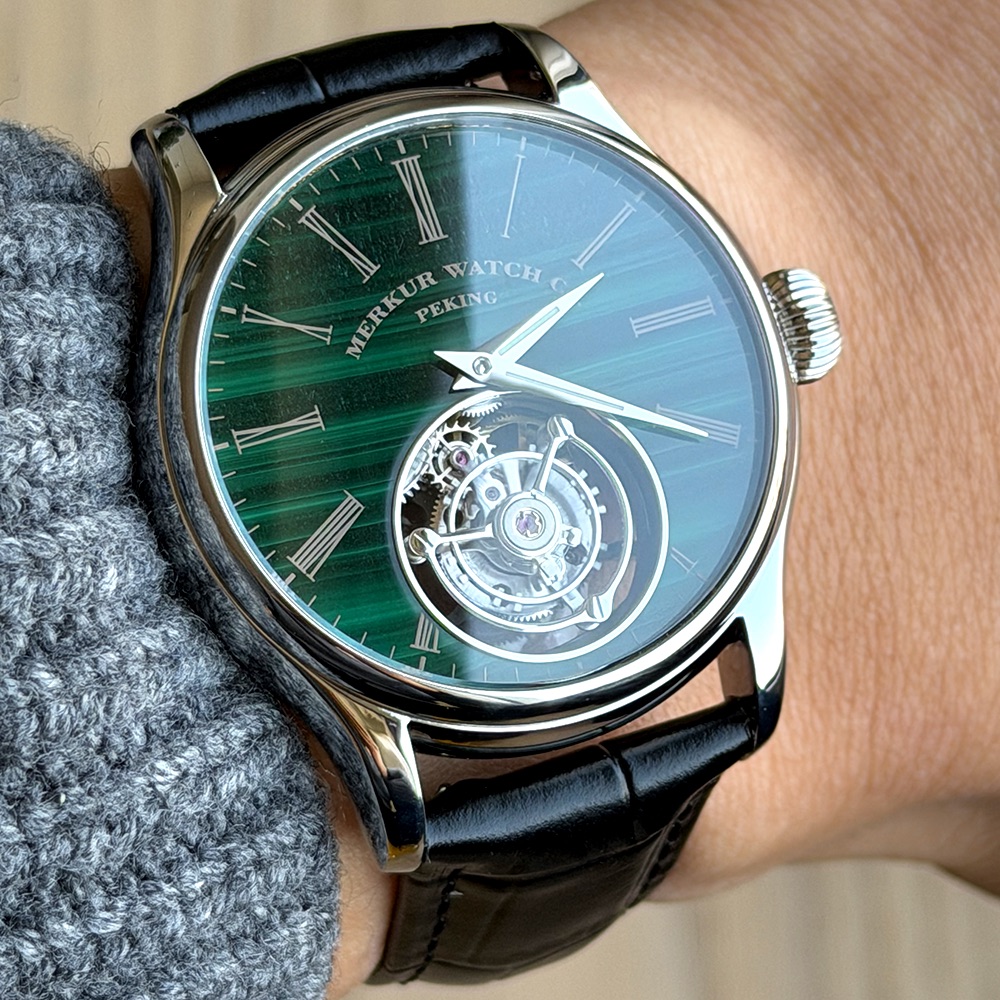 Stones Watches & Jewelry In Sweden Ab - Часы Merkur 100% Tourbillon, мужские часы