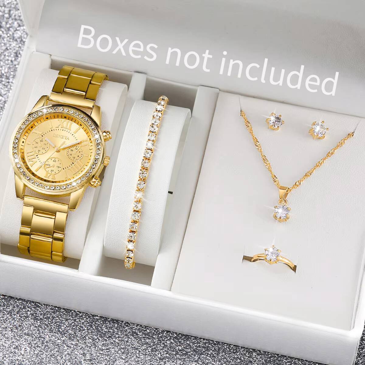 Jewelry Clasp Watches - 6 шт./компл. Модные женские часы с