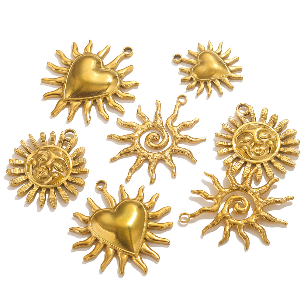 Moon Star Earrings - Шармы-Подвески для изготовления ювелирных изделий, из