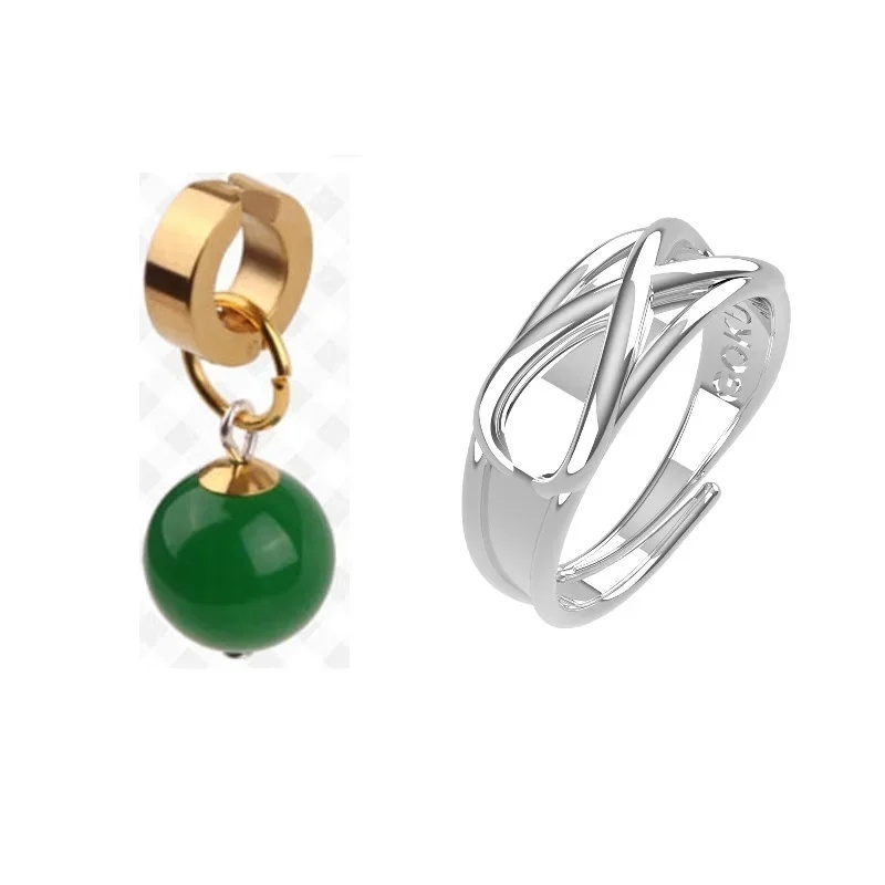 Серьги Vegetto Potara, черные, – обзор и цена Drop Earrings