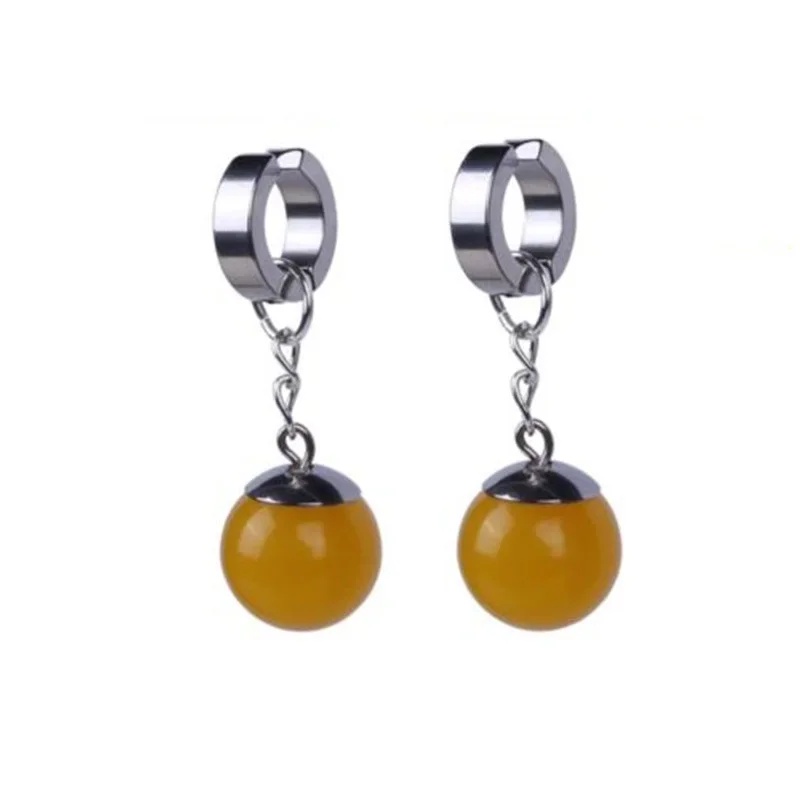 Серьги Vegetto Potara, черные, – обзор и цена Drop Earrings