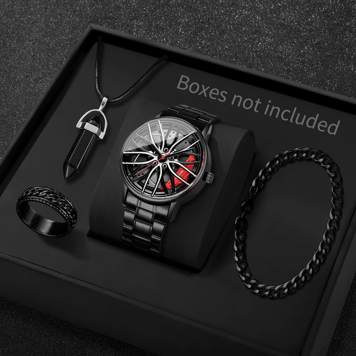 Набор из 4 модных мужских спор – обзор и цена Jewelry Clasp Watches