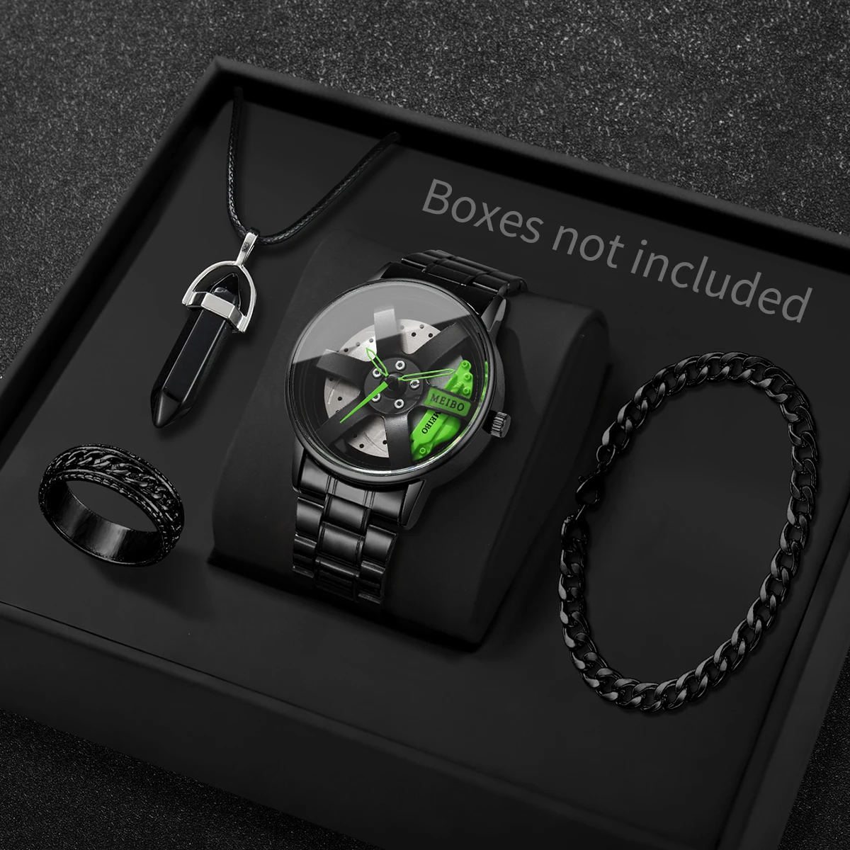 Набор из 4 модных мужских спор – обзор и цена Jewelry Clasp Watches