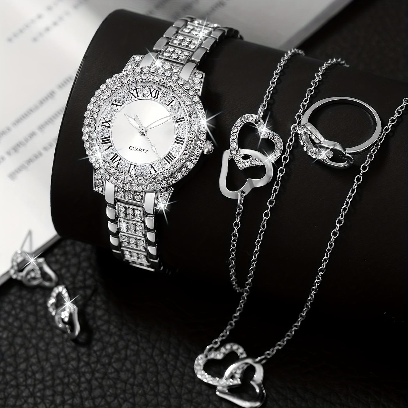 Набор из 6 предметов: женские  – обзор и цена Jewelry Clasp Watches