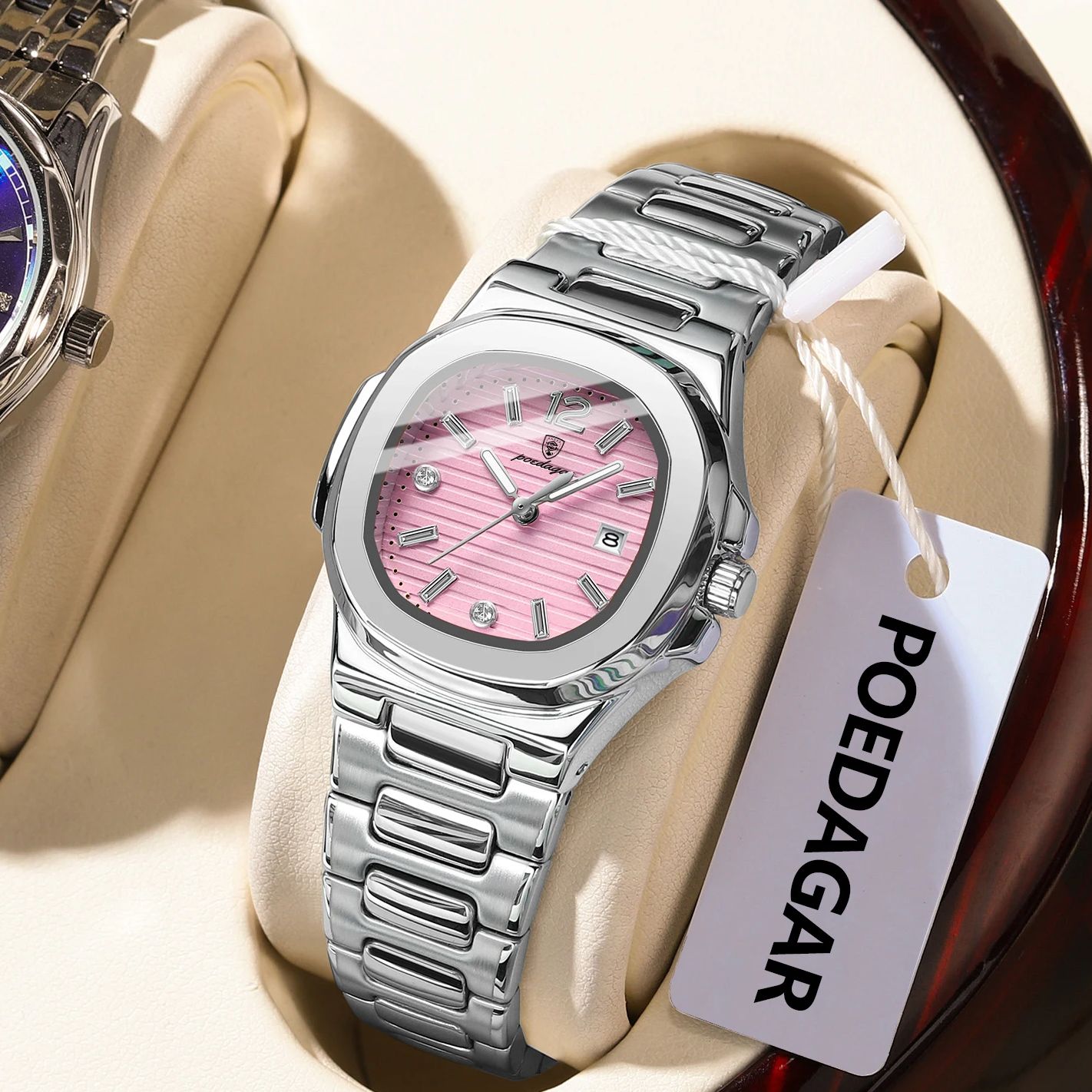 POEDAGAR квадратные модные жен – обзор и цена High Jewelry Watches