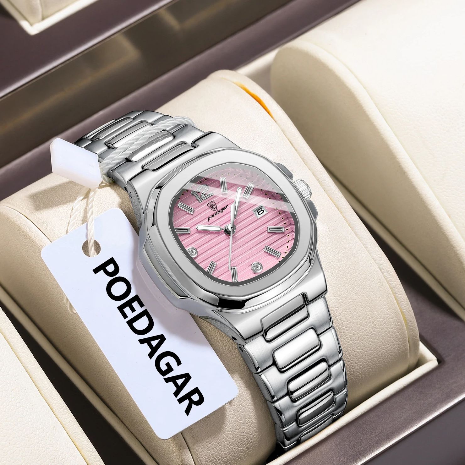 POEDAGAR квадратные модные жен – обзор и цена High Jewelry Watches