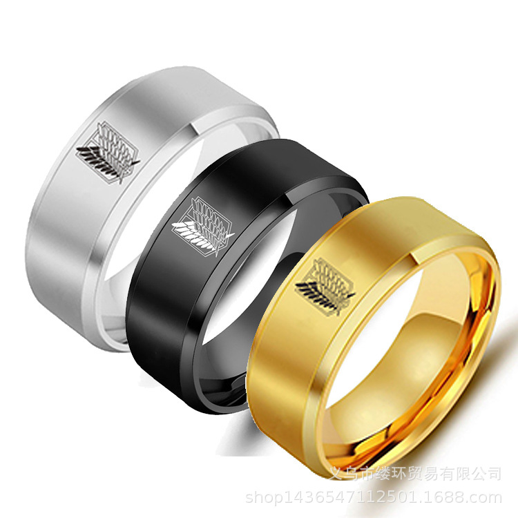 Кольцо унисекс из нержавеющей  – обзор и цена Titanium Steel Ring