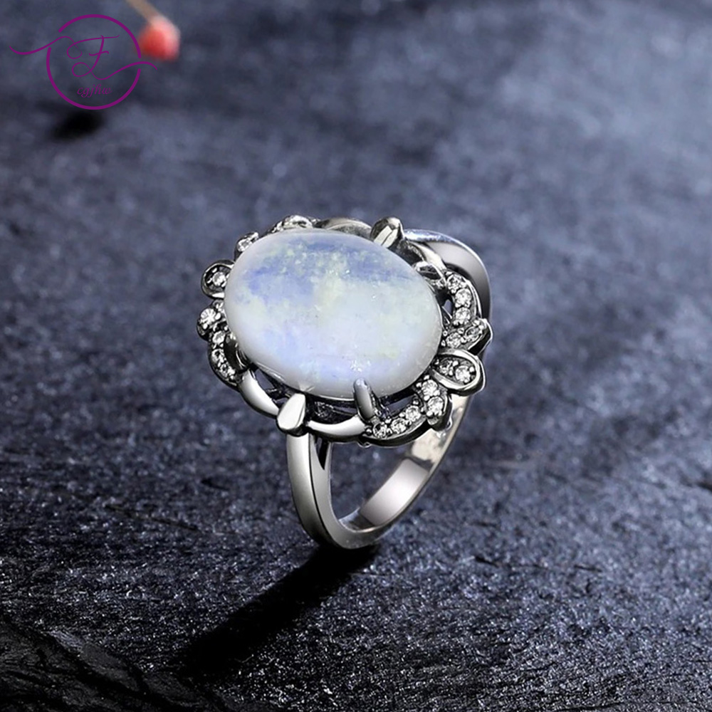 Винтажные кольца с лунным камн – обзор и цена Turquoise Stone Ring