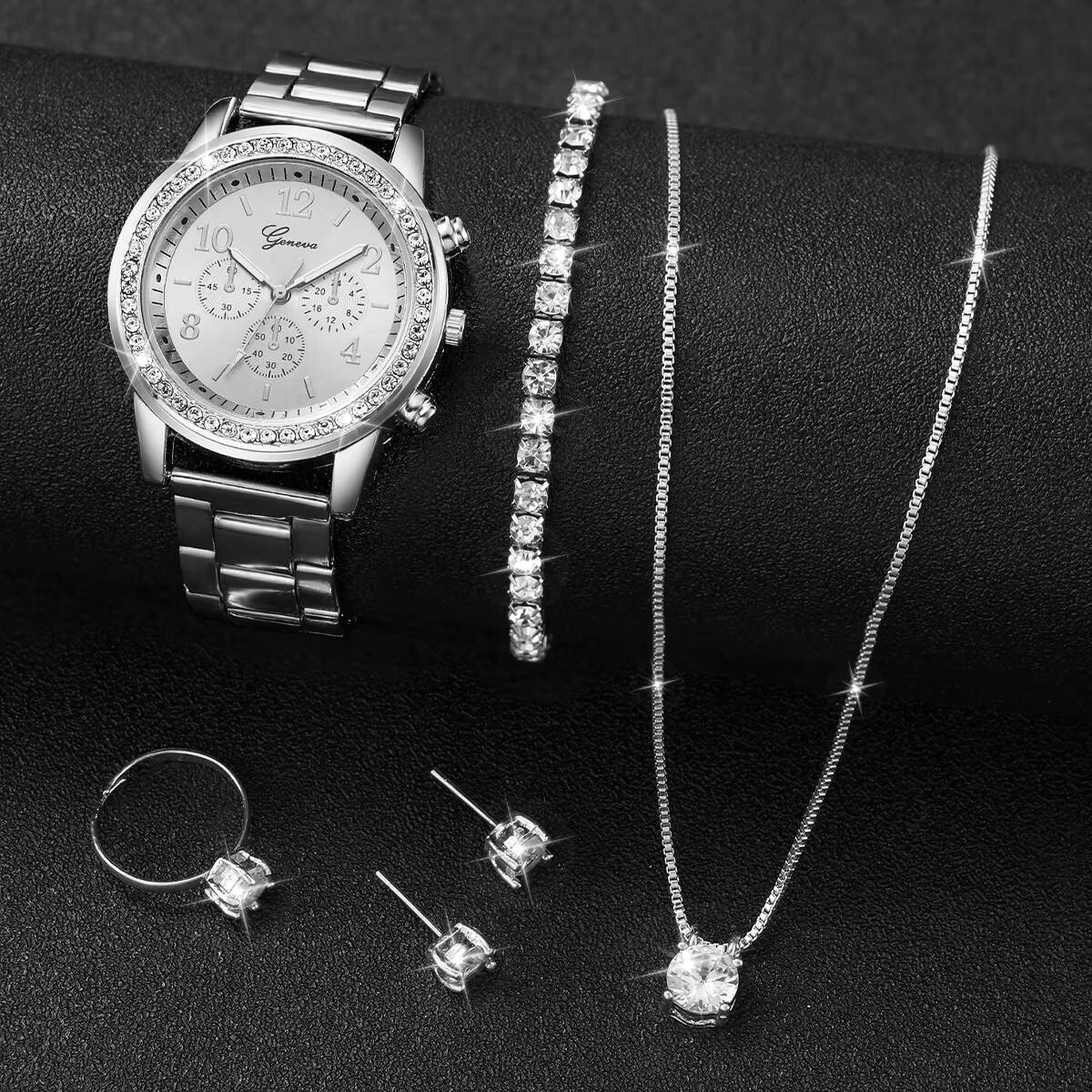6 шт./компл. Модные женские ча – обзор и цена Jewelry Clasp Watches
