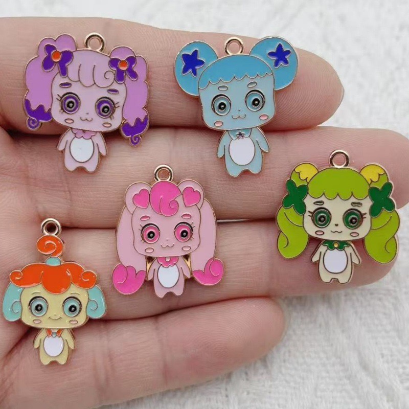 10 шт. мультяшных милых подвес – обзор и цена Drop Earrings