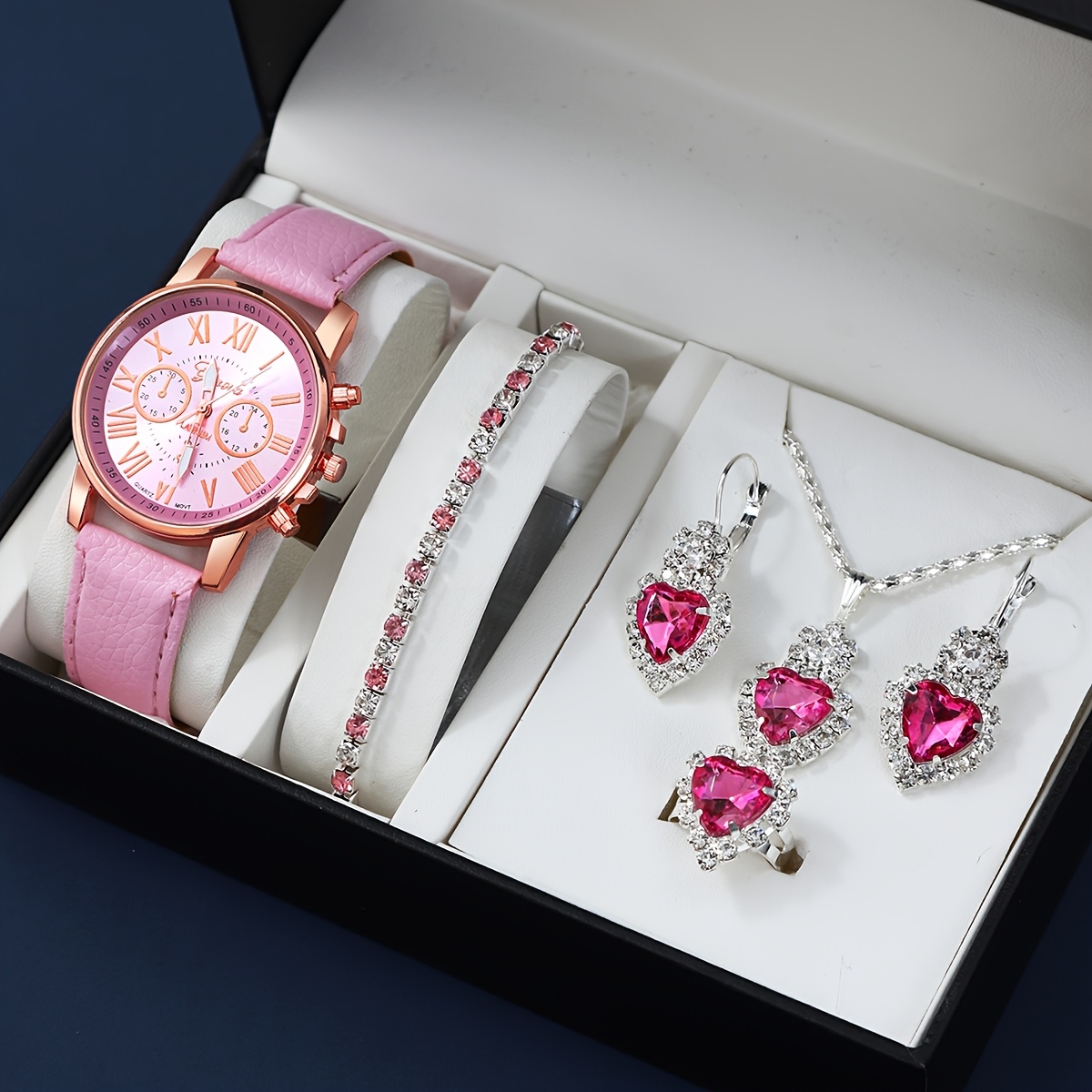 Элегантный набор часов с розов – обзор и цена Stones Watches & Jewelry In Sweden Ab
