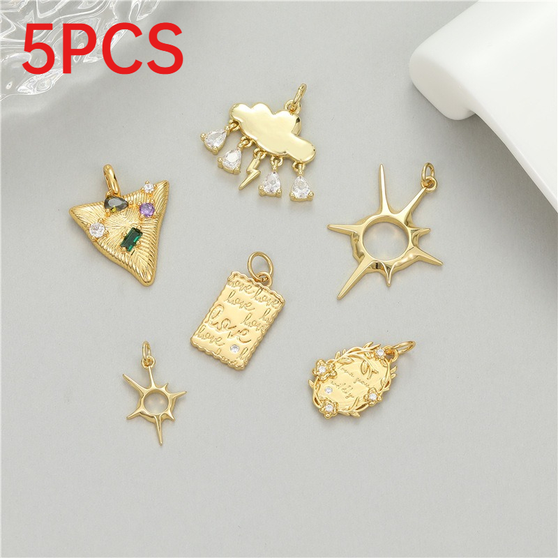 Набор из 5 универсальных мини- – обзор и цена Moon Star Earrings