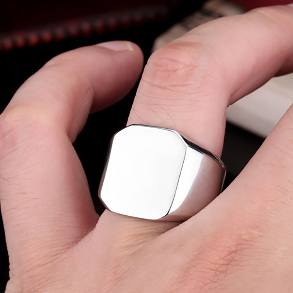 Бесплатная гравировка, новые с – обзор и цена Titanium Steel Ring