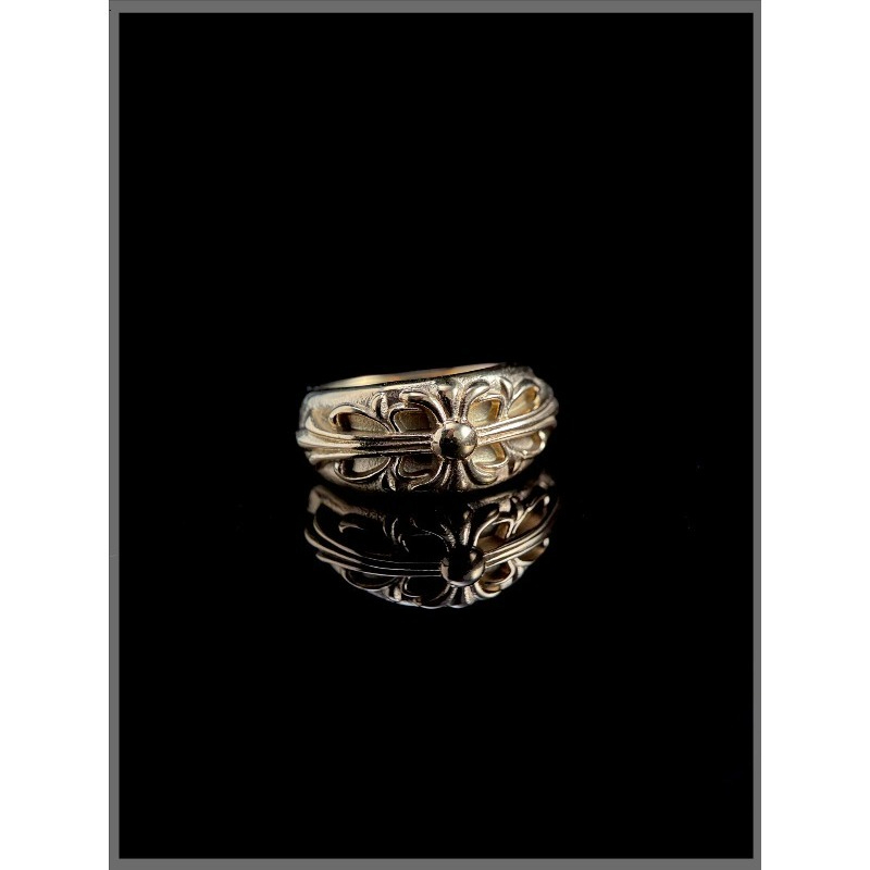 Золотое кольцо с ирисом, готич – обзор и цена Titanium Steel Ring