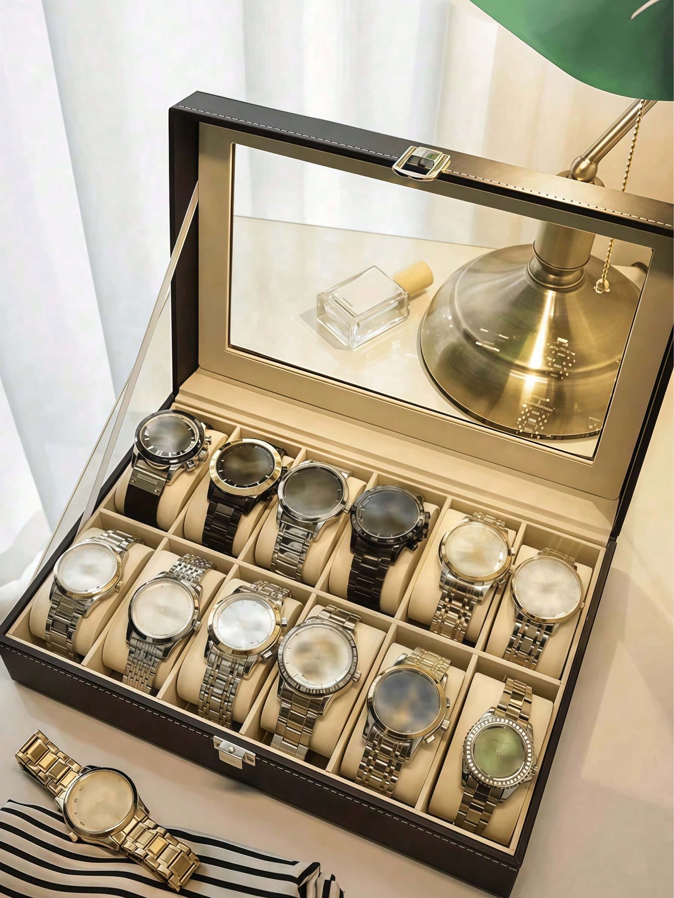 Кожаная шкатулка для часов с з – обзор и цена High Jewelry Watches