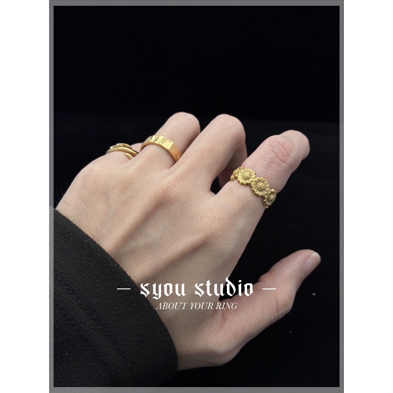 Ретро-кольцо для пары с подсол – обзор и цена Titanium Steel Ring