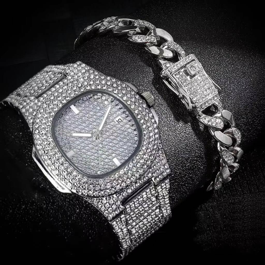 1/2/3 шт. Модные мужские часы  – обзор и цена Jewelry Clasp Watches