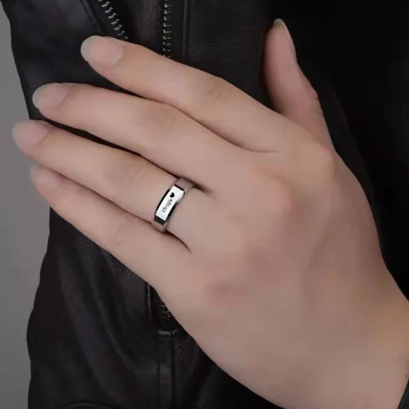 Кольца по индивидуальному зака – обзор и цена Titanium Steel Ring