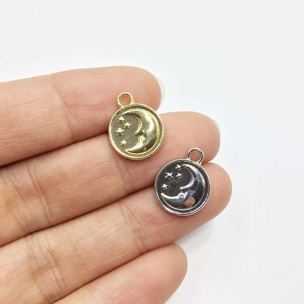 Eruifa 20 шт. 12 мм Луна Звезд – обзор и цена Moon Star Earrings
